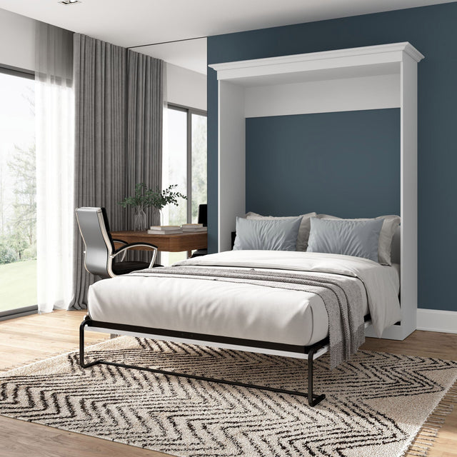 Bestar Evolution Wall Bed, White L6