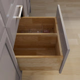 Studio Bathe Calais III Vanity in Mink Grey Finish with Engineered Stone Countertop