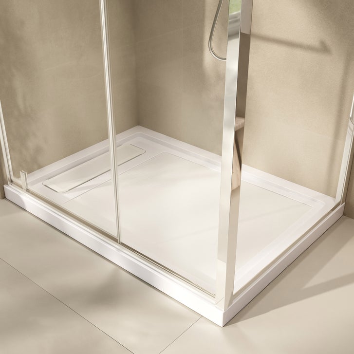 OVE Decors Tobias Corner Shower Kit with Base