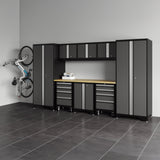 NewAge Products Bold XL Series 9-Piece Garage Cabinetry Set