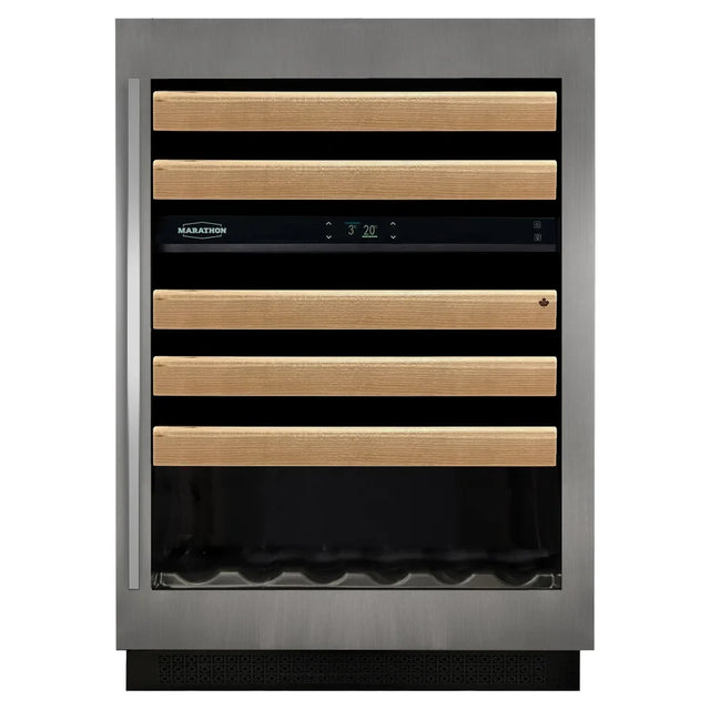 Marathon 24 in. Canadian Made Dual Zone Wine Cooler G0