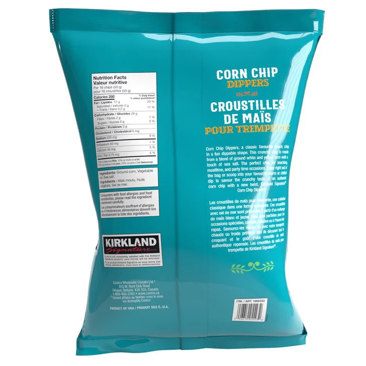 Kirkland Signature Corn Chip Dippers, 907 g