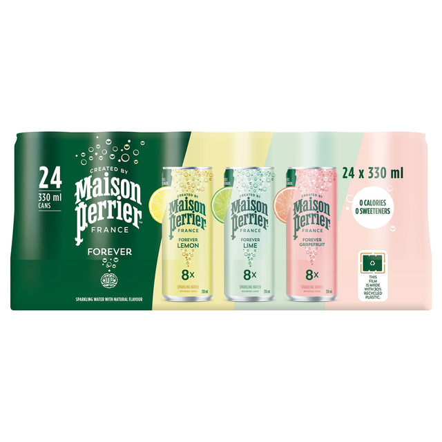 Maison Perrier Forever Sparkling Water, 24 × 330 mL B6