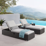 Niko 4-piece Patio Lounger Set
