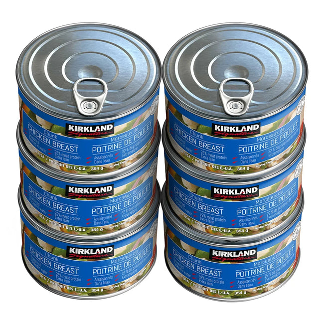 Kirkland Signature Chicken Breast Canned, 6 × 354 g I4