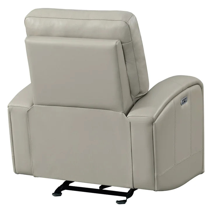 Sora Ridge Top-grain Leather Glider Power Recliner
