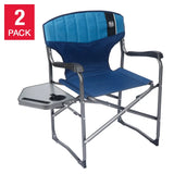 Timber Ridge D Frame Director's Camping Chair, 2-pack