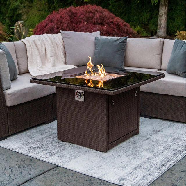 Outland Living 42,500 BTU Square Propane Fire Table G3