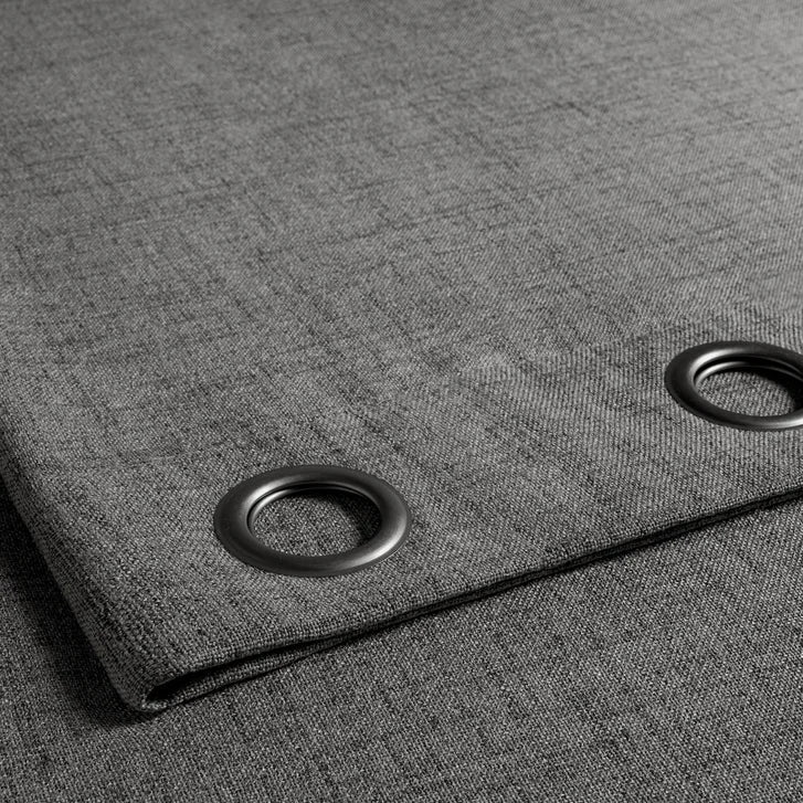 Safdie & Co. Heathered Light Filtering Curtain Panel, 2-panel