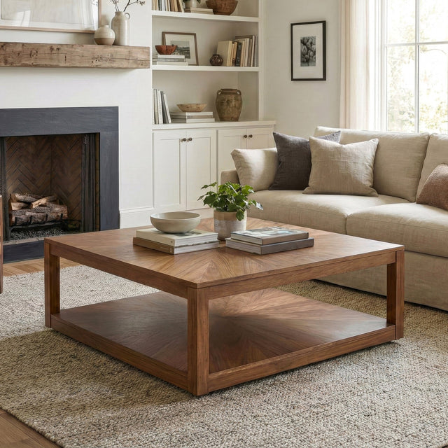 Starburst Square Coffee Table D9