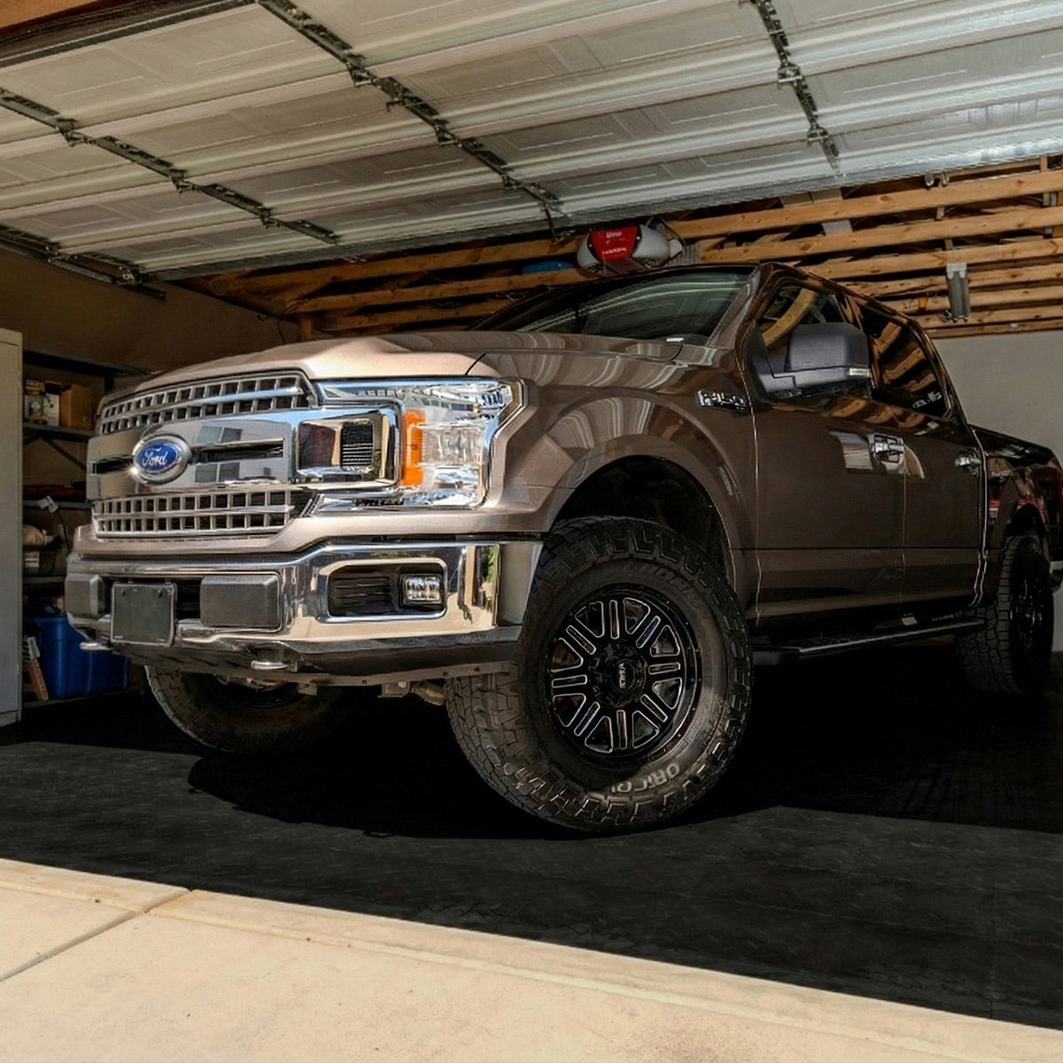 MotoFloor Garage Floor Modular Tiles - Black