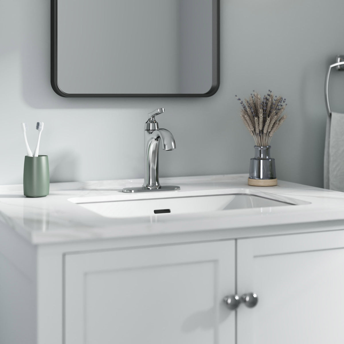 American Standard Braymer Single Handle Monoblock Bathroom Faucet