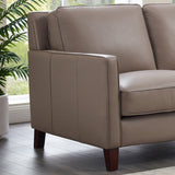Prospera Home West Park Top-grain Leather Sofa and Chair