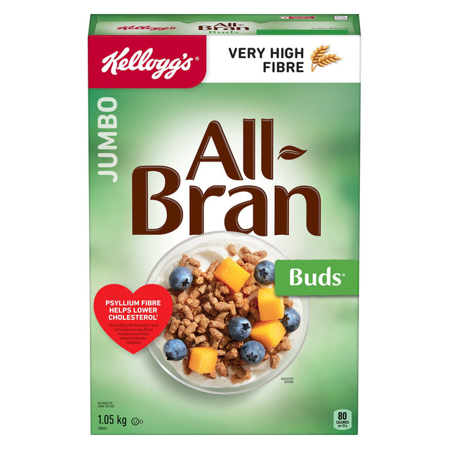 Kellogg's All-Bran Buds Jumbo, 1.05 kg W3