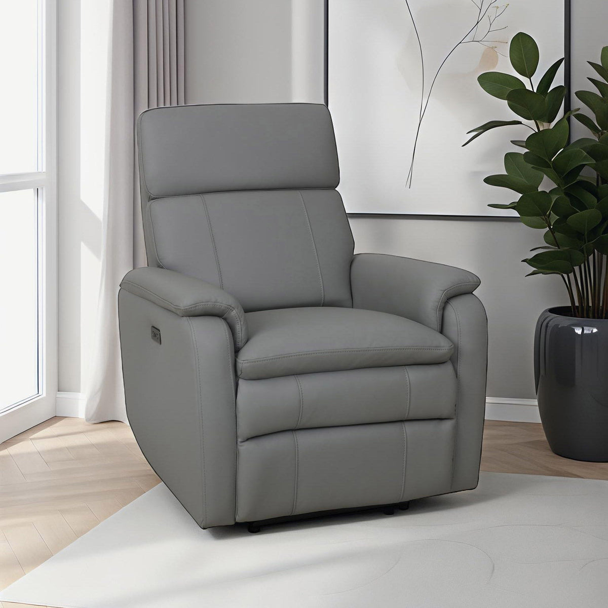 Cheers – Julius Top-grain Leather Power Recliner
