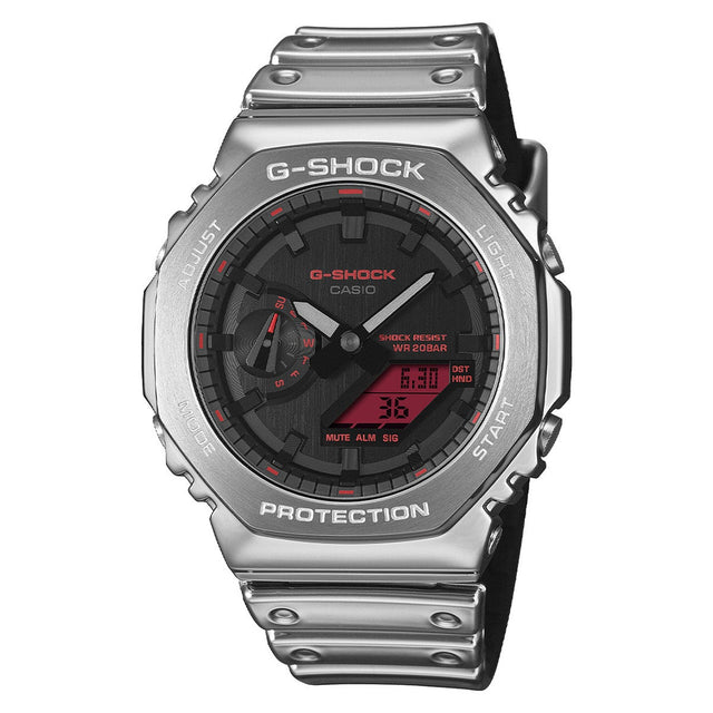 Casio G-SHOCK Black and Red Dial Men's Watch H8