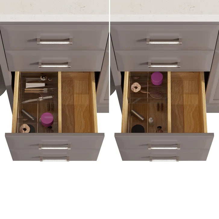 Studio Bathe Calais III Vanity in Mink Grey Finish with Engineered Stone Countertop