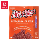 Big Chief Beef Jerky, 12 × 80 g