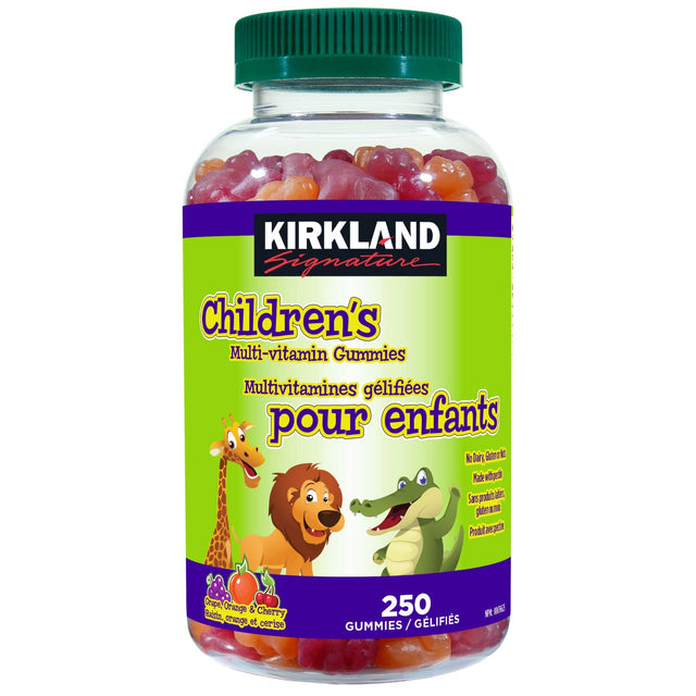 Kirkland Signature Children's Multi-vitamin Gummies - 250 gummies O5