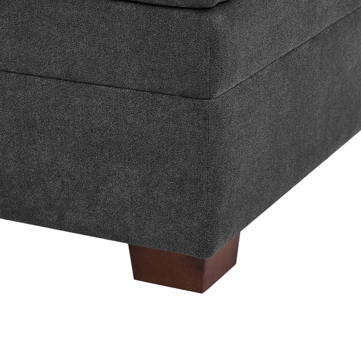 Thomasville Tisdale Tufted 6-piece Fabric Sectional with Storage Ottoman