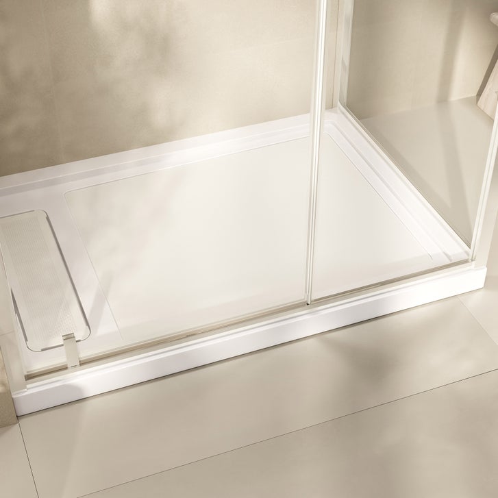 OVE Decors Tobias Corner Shower Kit with Base