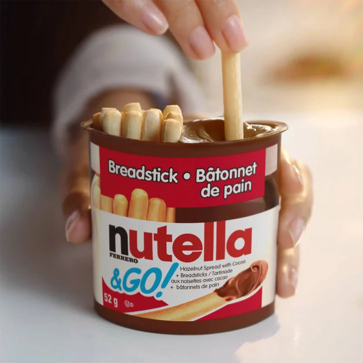Nutella & Go Breadsticks, 16 × 52 g
