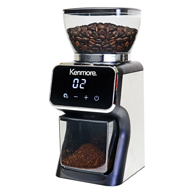 Kenmore Digital Conical Burr Coffee Grinder with 30 Grind Sizes L4