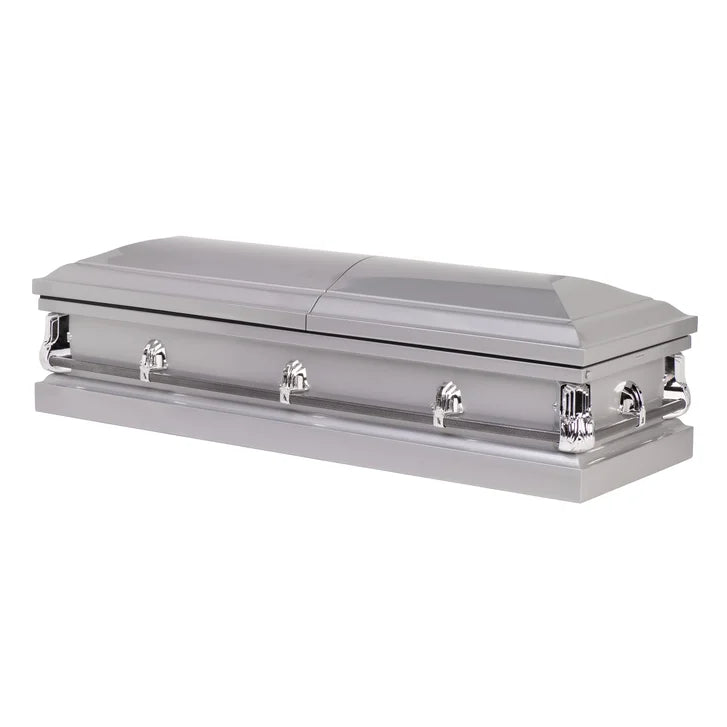Walker Silver Knight Casket, Expedited Shipping