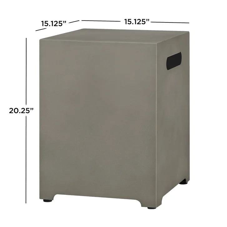 Propane Tank Cover, Mist Grey