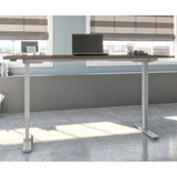 Bestar Upstand 72.4 cm x 182.9 cm (28.5 in. x 72 in.) Height Adjustable Desk