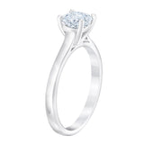 Cushion Cut Diamond Solitaire Ring (1.00 ct)