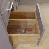 Studio Bathe Calais III Vanity in Mink Grey Finish with Engineered Stone Countertop