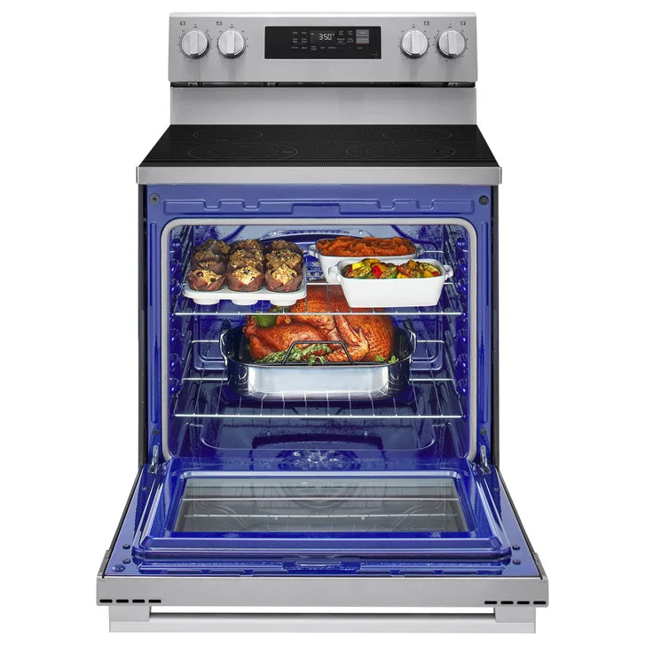 LG 30 in. 6.3 cu ft. Stainless Steel Electric Freestanding Range with Probake Convection
