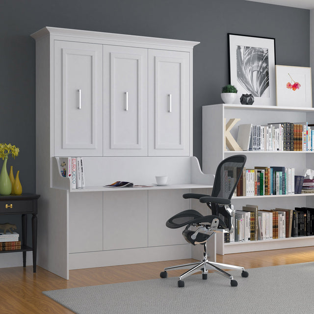 Bed & Room Porter Double Wall Bed with Desk D2