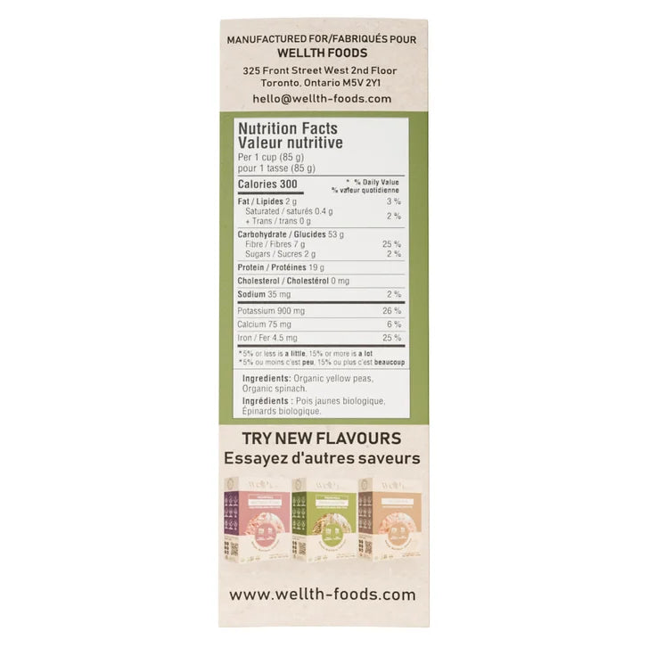 Wellth Protein Pasta, 6 × 340 g