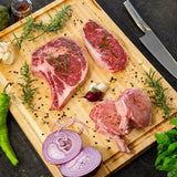 WoodForChef Maple Edge Grain Butcher Block with Oil