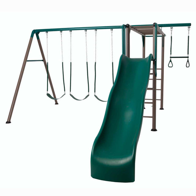 Lifetime Monkey Bar Adventure Swing Set Y0