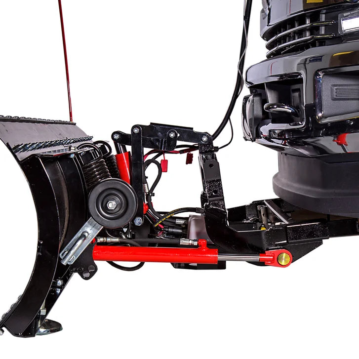 DK2 Everest 88 in. x 22 in. Custom-Mounted Hydraulic Snow Plow with Light Kit