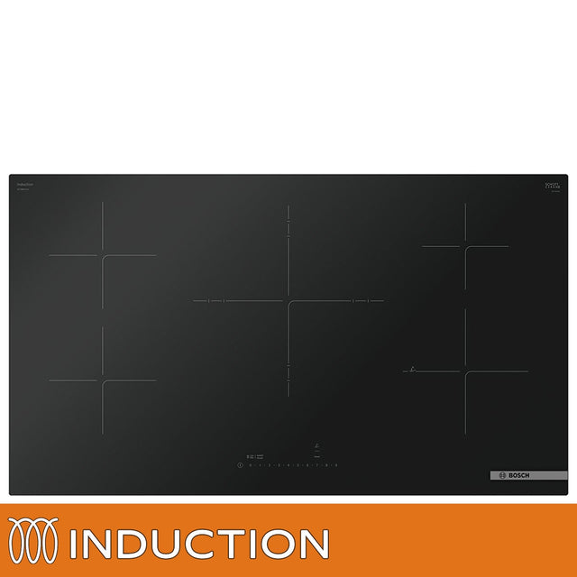 Bosch 800 Series 36 in. Black Induction 5 Element Cooktop with SpeedBoost Technology Y6