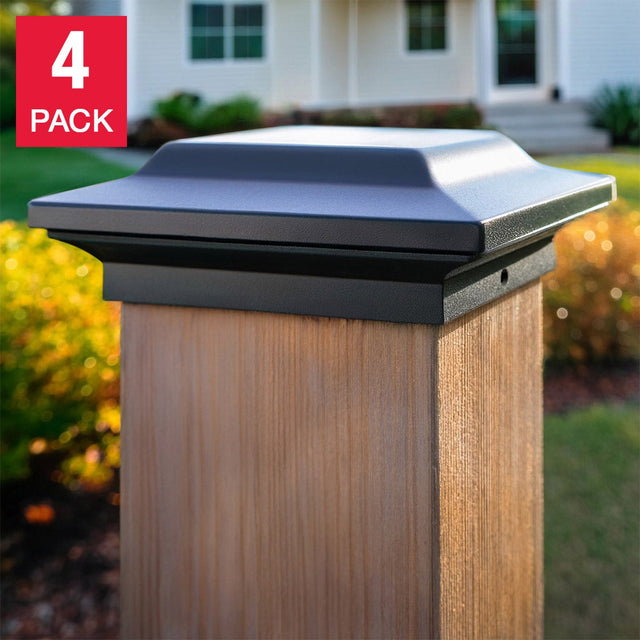 Classy Caps Aluminium Post Cap, 4-pack L1