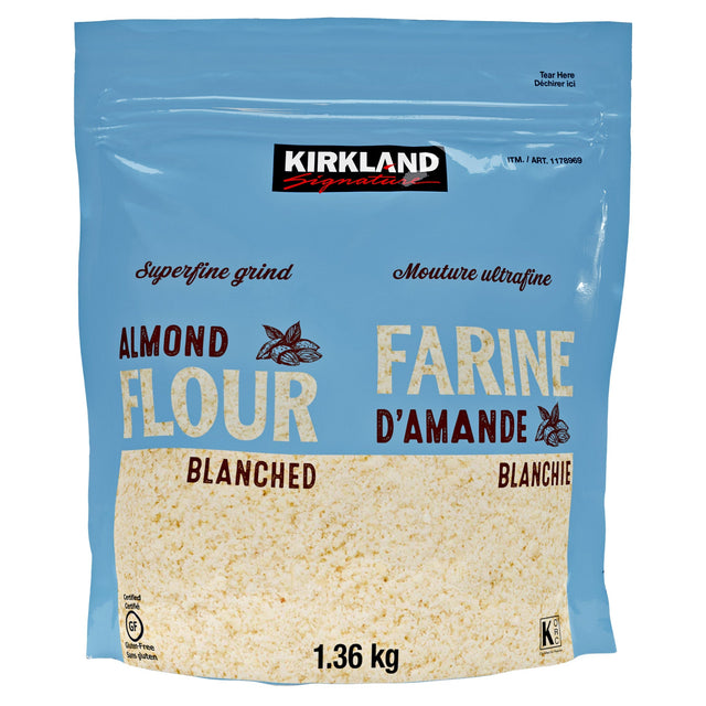 Kirkland Signature Superfine Grind Almond Flour, Blanched, 1.36 kg U9