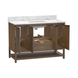 MagickWoods Santa Fe Jacobean Walnut Bathroom Vanity
