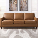 Prospera Home West Park Top-grain Leather Sofa and Chair