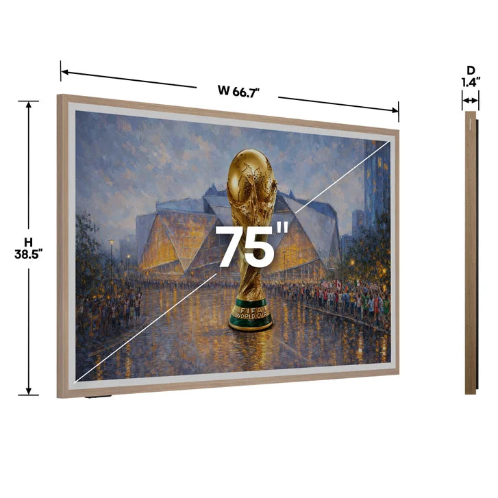 Hisense 75" Class - Canvas Series - 4K UHD QLED TV