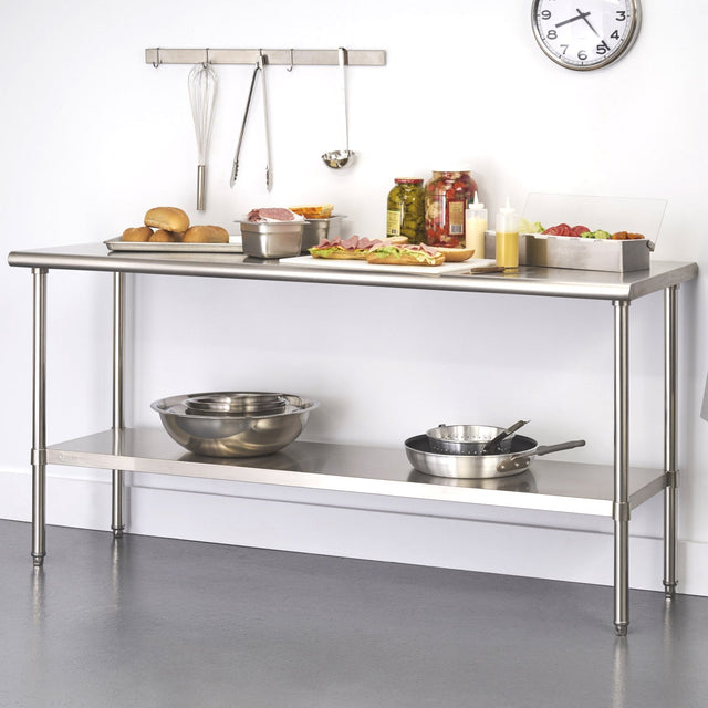 TRINITY EcoStorage Stainless-steel 182.8 cm (72 in.) Table R7