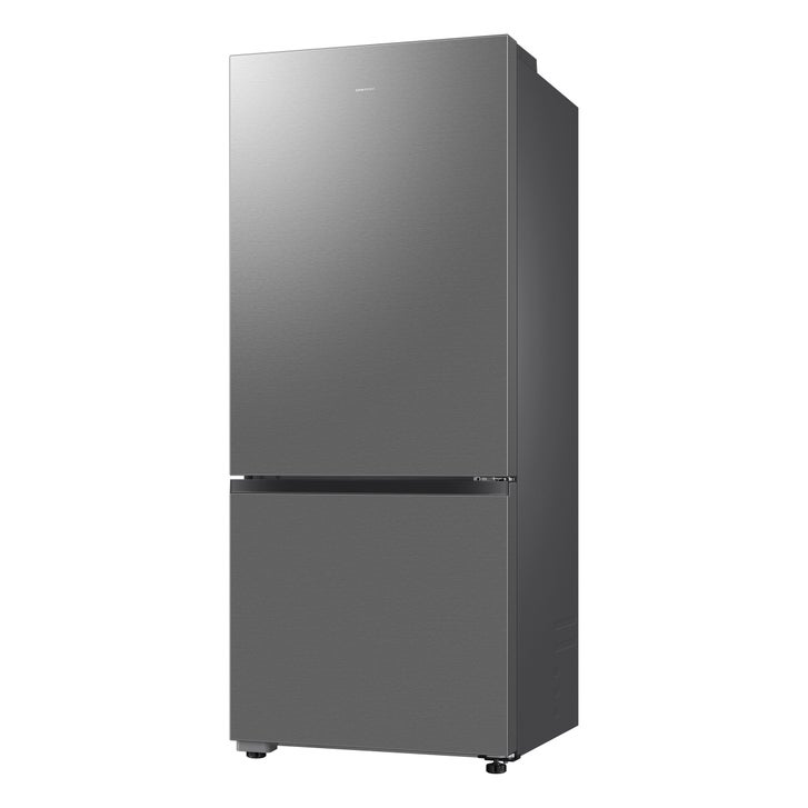 Samsung 28 in. 15 cu ft. Stainless Steel Counter Depth Bottom-Mount Refrigerator with Reversible Door