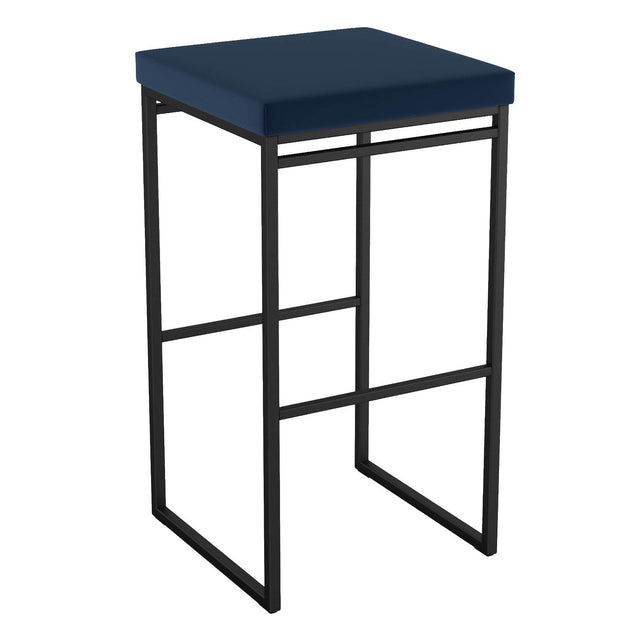 Amisco Easy Modern Counter Stool Blue Seat S4