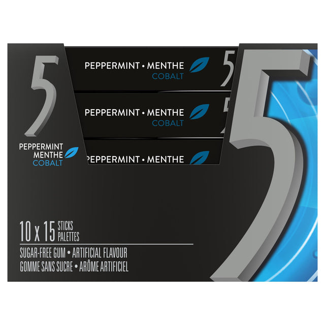 5 - Peppermint Gum, 10 × 15 pieces Y9