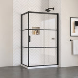 Appollo Bradford Shower Kit in Matte Black