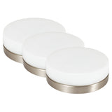 Luminus 11-in Brushed Nickel LED Flush Mount Ceiling Light